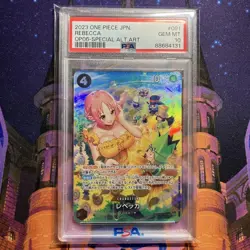 Rebecca PSA10 SR SP OP05 091 One Piece Card Two Legends Rare TCG - Image 4