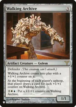 Walking Archive - Near Mint MTG The List - Image 1