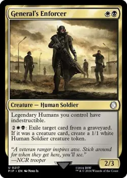 General's Enforcer - Near Mint MTG Universes Beyond: Fallout - Image 1