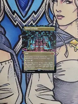 1x Cavern of Souls Borderless - NM/M LCI MTG Magic - Image 1