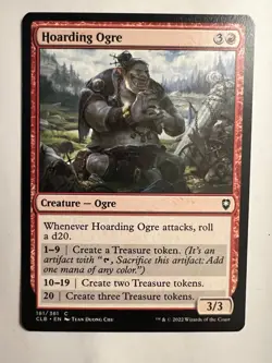 MTG Hoarding Ogre 181/361 Commander Legends Battle for Baldur's Gate NM - Image 1