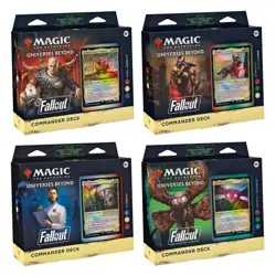 Magic The Gathering MTG Fallout Commander Decks Set NEW Sealed - Image 1