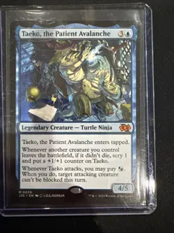 Taeko, the Patient Avalanche (Anime) 39 NM MTG Foundations Jumpstart Magic - Image 1
