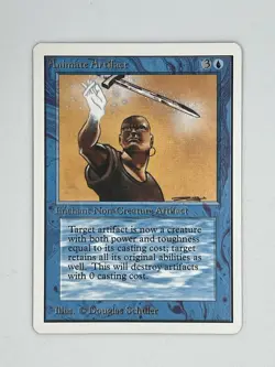 MTG ANIMATE ARTIFACT Unlimited Edition Regular MT+ Magic The Gathering - Image 1