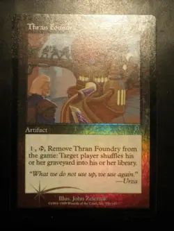 mtg magic fonderie thran foundry urza's destiny FOIL ENGLISH destinee d'urza - Image 1