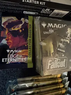 Lot of MTG Sealed Packs, Kits, And Collector Boxes Fallout/Final Fantasy & More - Image 2
