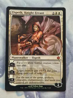 *FOIL* Elspeth, Knight-Errant- Shards of Alara - MTG - Light Play - Image 1