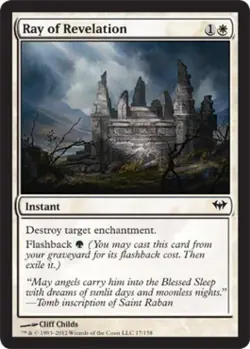 Ray of Revelation - Light Play MTG Dark Ascension - Image 1