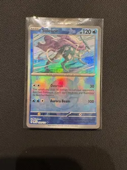 Pokemon Suicune 024/131 Prismatic Evolutions Poke Ball Reverse Holo Rare NM - Image 1