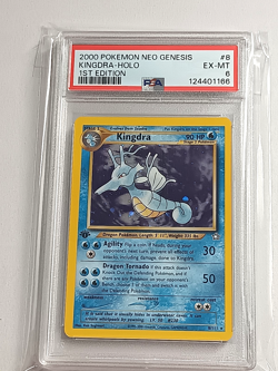 PSA 6 2001 Neo Genesis 1st Edition Kingdra 6/111 Holo Foil Pokemon - Image 1
