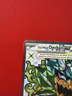 Teal Mask Ogerpon ex SV 166 Pokemon Cards Black Star Promo NM+ - Image 3