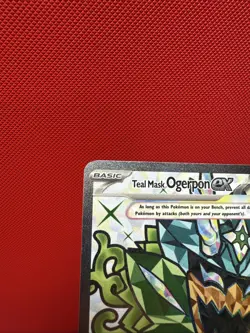 Teal Mask Ogerpon ex SV 166 Pokemon Cards Black Star Promo NM+ - Image 2
