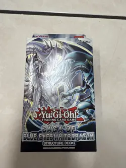 YuGiOh x3 Structure Deck: Saga of Blue-Eyes White Dragon Unlimited NEW Set - Image 2