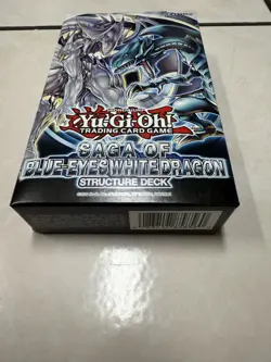 YuGiOh x3 Structure Deck: Saga of Blue-Eyes White Dragon Unlimited NEW Set - Image 5