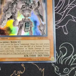 Ancient Gear Golem TLM-EN006 The Lost Millennium 1st Edition Yugioh Tcg - Image 4