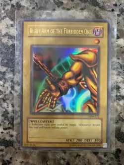 Yugioh Exodia the Forbidden One Complete Set LOB-120-124 Ultra Rare NM - Image 4