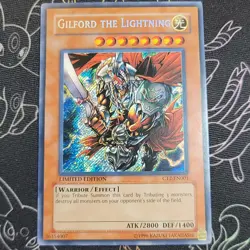 Gilford the Lightning CT2-EN001 2005 Collectors Tin Limited Edition Yugioh Tcg - Image 1