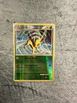 Leafeon - 17/90 Undaunted - Reverse Holo Pokemon Card - LP - Image 1