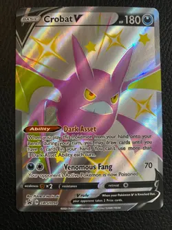Crobat V SWSH098 SWSH: Sword & Shield Promo Cards Holo - Image 1