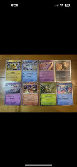 Pokemon Prismatic Evolutions 8 Cosmos Promo Cards - Costco Mini Tin Promos - Image 3