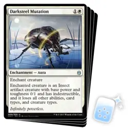 DARKSTEEL MUTATION X4 Commander Anthology Magic MTG MINT CARD - Image 1