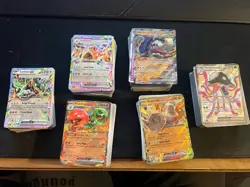Pokemon TCG 100 Card Lot Double Rare Rares Holos Reverse Holos NM/M - Image 2