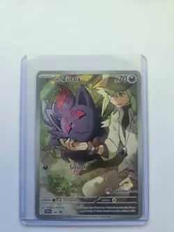 N's Zorua - 189 (Pokemon Center Exclusive) 189 Sv: Scarlet & Violet Promo Cards - Image 1