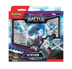 Pokemon Trading Card Game: Rival BattleDeck-Steven PRE-ORDER NEW - Image 1