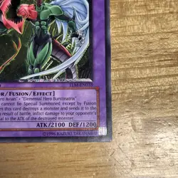 2005 Elemental Hero Flame Wingman 1st ED TLM-EN035 Ultimate Rare LP Yugioh Card - Image 3