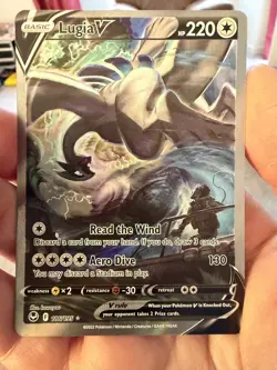 Lugia v Silver Tempest TCG Card 186/195 Alt Art Ultra Rare Pokemon - Image 1
