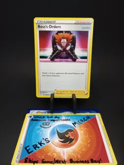 Boss's Orders 058/072 Shining Fates Regular Rare Pokemon Card - Image 1