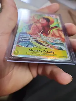 One Piece Card Game The Three Brothers ST13-015 Monkey D Luffy Foil SR English - Image 5
