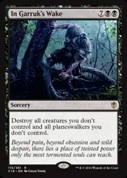 MTG In Garruk's Wake, Commander 2016, Heavily Played, English - Image 1