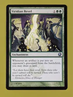 Viridian Revel x1 Scars of Mirrodin 1x Magic the Gathering MTG - Image 1