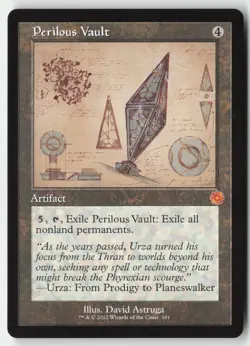 MTG - Perilous Vault (Schematic) M The Brothers' War: Retro Frame Artifacts 101 - Image 1