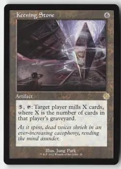 MTG - Keening Stone R The Brothers' War: Retro Frame Artifacts 26 LP-NM - Image 1