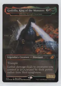 Godzilla King of the Monsters - Zilortha Strength Incarnate Foil #275 - Image 1