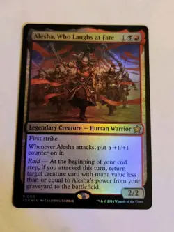 Alesha, Who Laughs At Fate (Foil) - Image 1