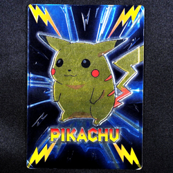 Pokemon Card Pikachu Nintendo Meiji Get Card Super Collection Japanese F5006 - Image 2