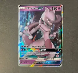 Mewtwo GX 31/68 Hidden Fates Ultra Rare Holo Pokemon Card - Image 1
