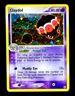 2004 Pokemon CLAYDOL Ex Hidden Legends HOLO Foil Rare Set Card 2/101 SWIRL MINT - Image 1