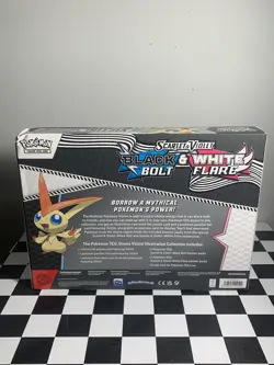 POKEMON SCARLET VIOLET BLACK BOLT & WHITE FLARE VICTINI ILLUSTRATION COLLECTION - Image 3