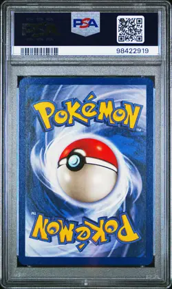 1999 POKEMON FOSSIL 1ST ED #60 GAMBLER PSA 10 - Image 2