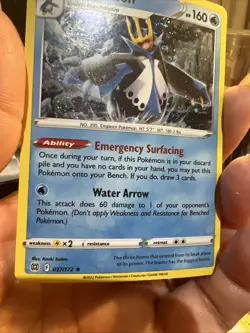 Empoleon 37/172 - Sword & Shield Promo Cosmos Holo Pokemon - NM/MINT - Image 2