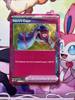 Pokemon TCG Hero’s Cape 152/162 Temporal Forces NM Ace Spec - Image 1
