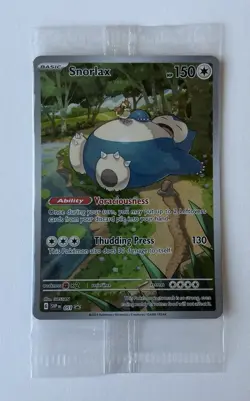 Pokemon TCG Snorlax Promo 051 SEALED NM Condition 151 ETB - Image 1