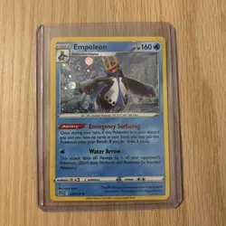 Empoleon Holo Rare Cosmos 037/172 Pokemon SW&SH Brilliant Stars NM - Image 1
