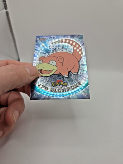 Slowpoke #79 Pokemon 2000 Topps Chrome Blue - Image 4