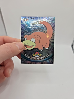 Slowpoke #79 Pokemon 2000 Topps Chrome Blue - Image 5