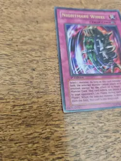 Yu-Gi-Oh! TCG Nightmare Wheel Pharaonic Guardian PGD-106 1st Edition - Image 2